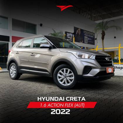 HYUNDAI CRETA 1.6 16V FLEX ACTION AUTOMÁTICO HYUNDAI CRETA 1.6 16V FLEX ACTION AUTOMÁTICO